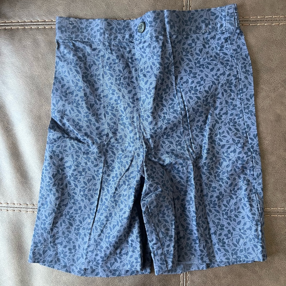 Nautica Blue Patterned Skirt